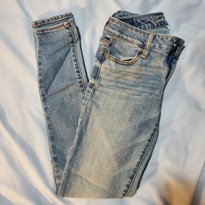 Light Blue Wash America Eagle Jegging